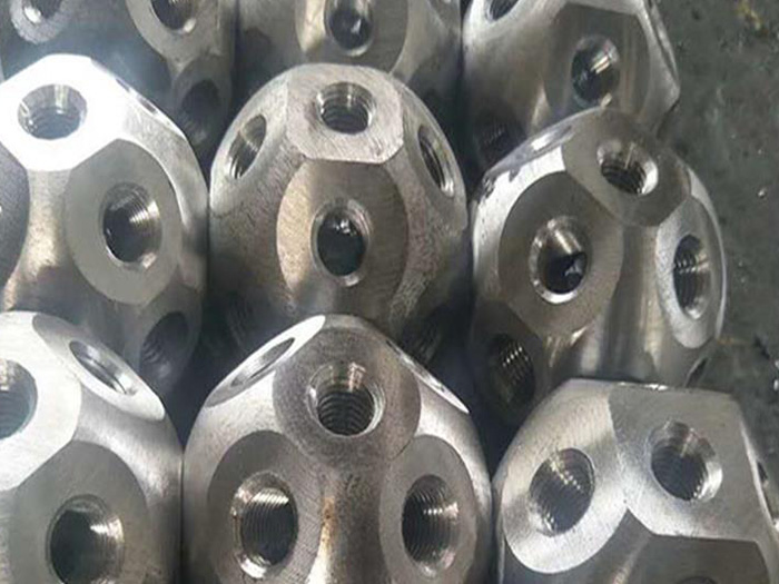 吉首螺栓球网架杆件制作